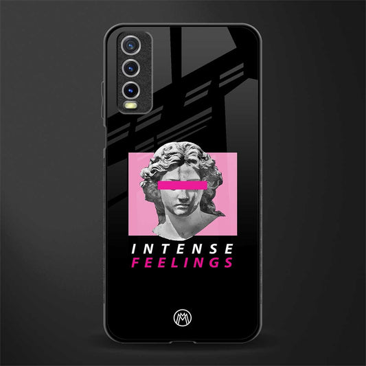 intense feelings glass case for vivo y20 image