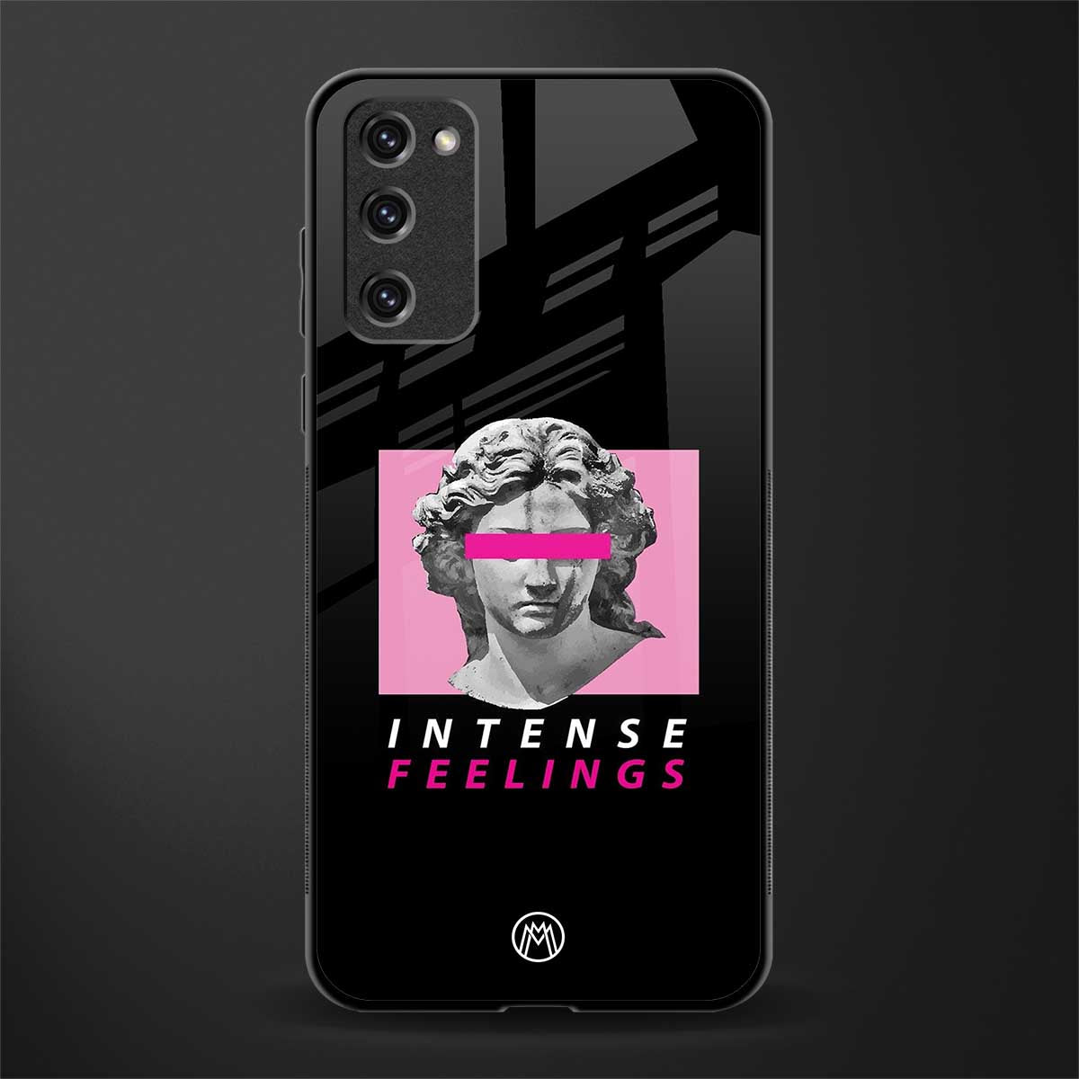intense feelings glass case for samsung galaxy s20 fe image