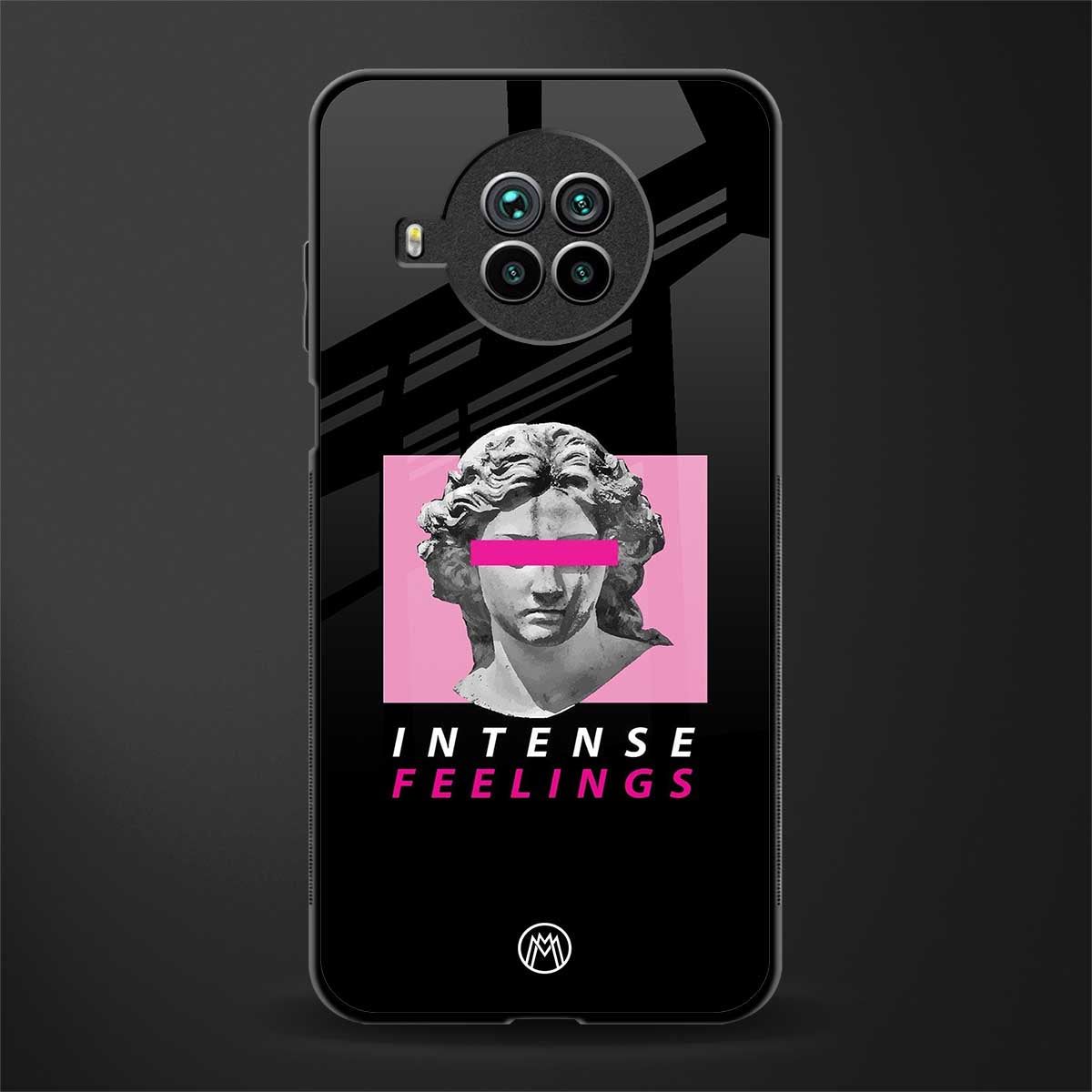 intense feelings glass case for mi 10i image