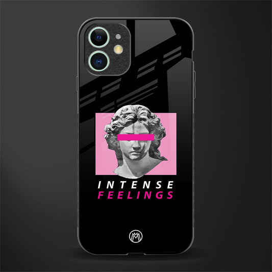 intense feelings glass case for iphone 12 image