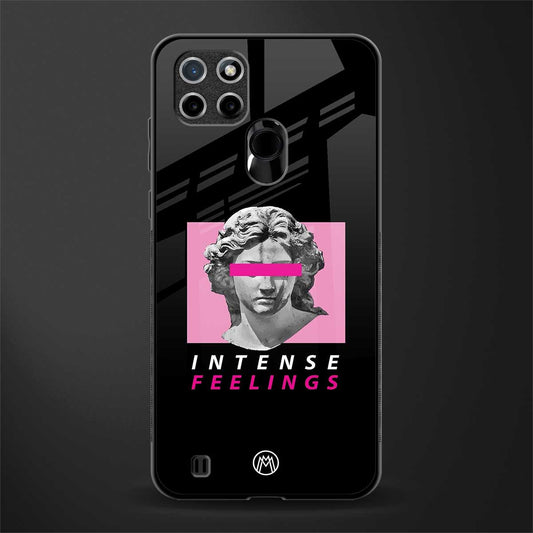 intense feelings glass case for realme c25y image