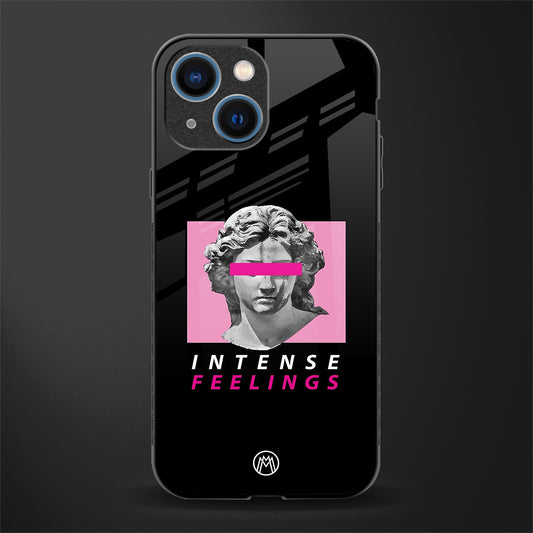 intense feelings glass case for iphone 13 mini image