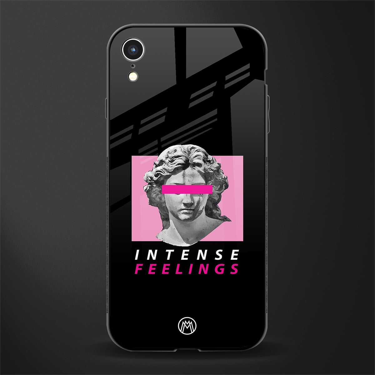 intense feelings glass case for iphone xr image