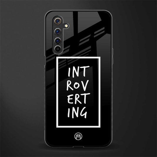 introverting glass case for realme 6 image