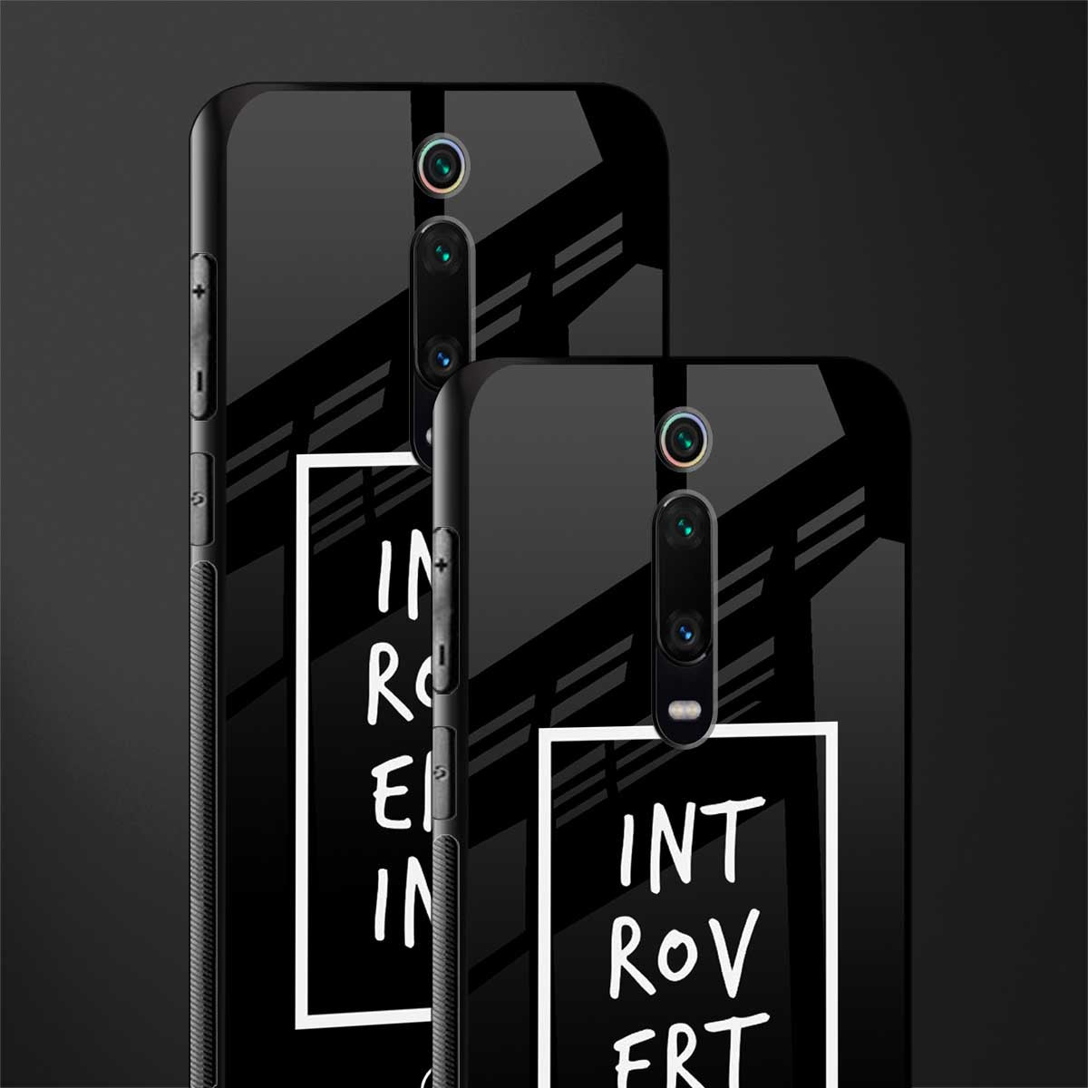 introverting glass case for redmi k20 image-2