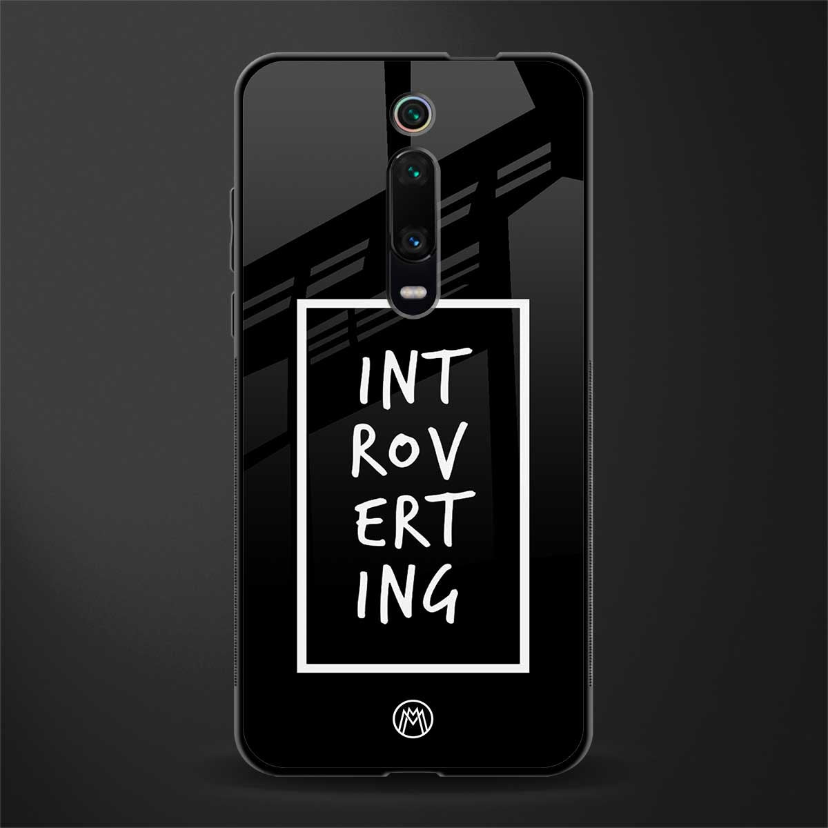 introverting glass case for redmi k20 image