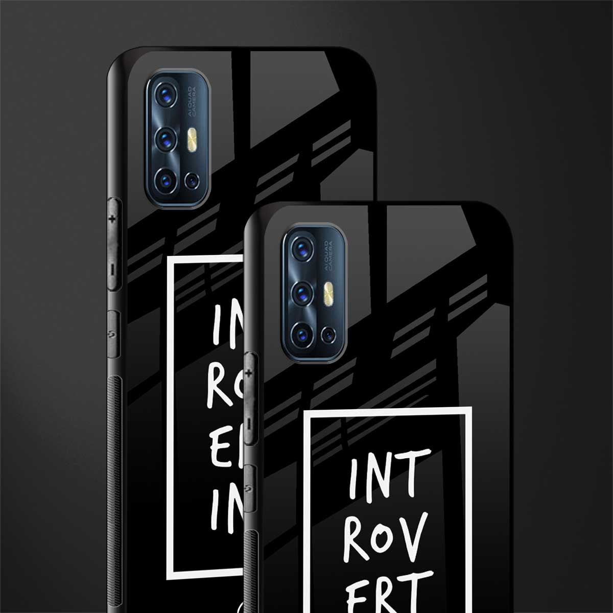 introverting glass case for vivo v17 image-2