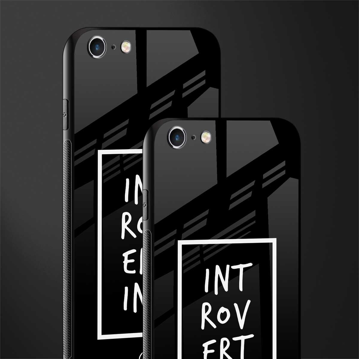 introverting glass case for iphone 6 image-2