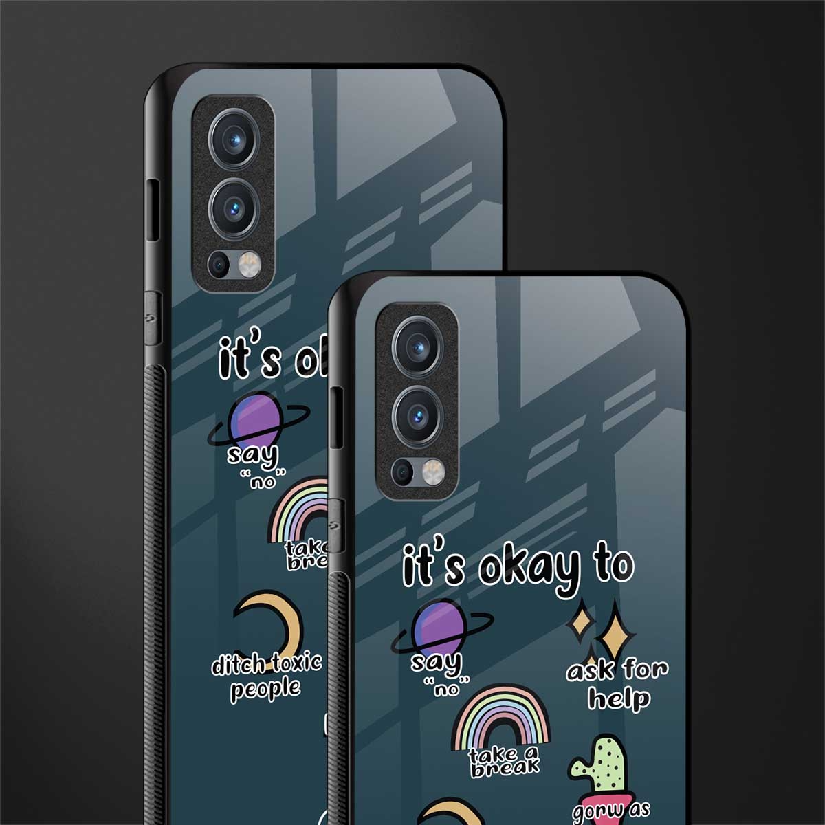 it's okay glass case for oneplus nord 2 5g image-2