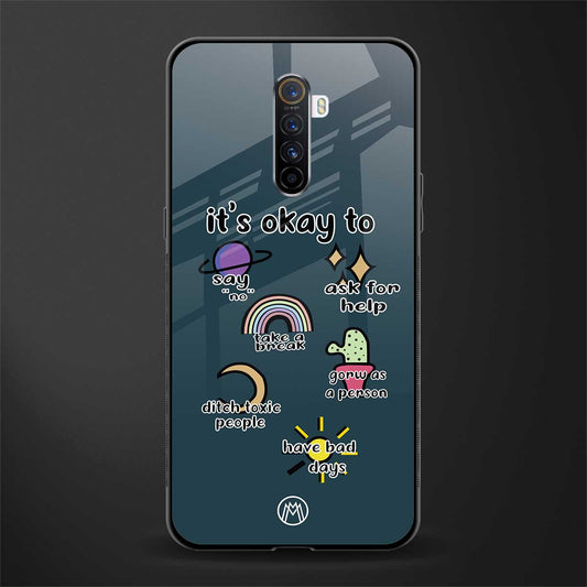 it's okay glass case for realme x2 pro image
