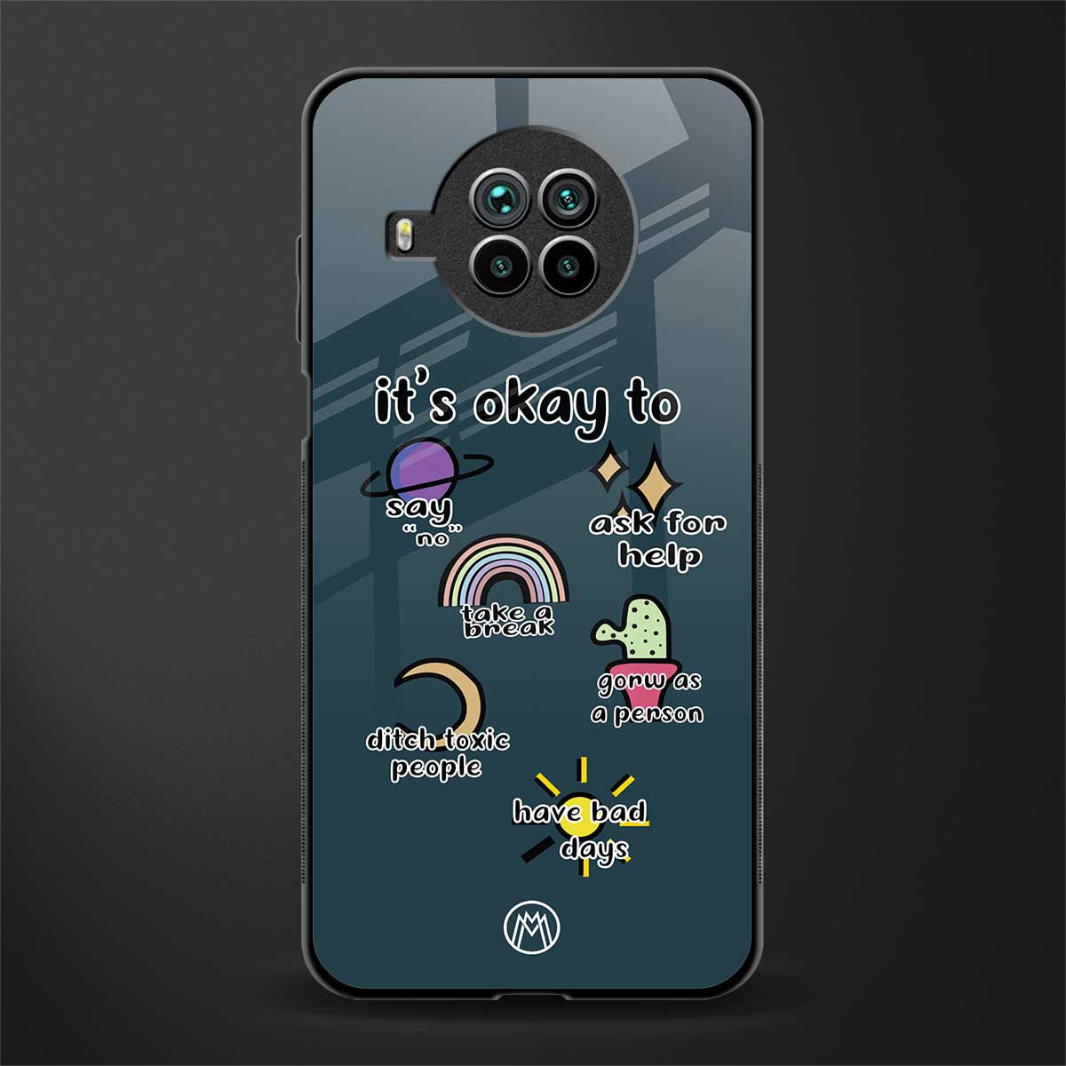 it's okay glass case for mi 10i image