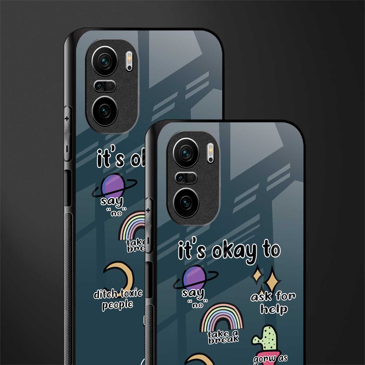 it's okay glass case for mi 11x 5g image-2