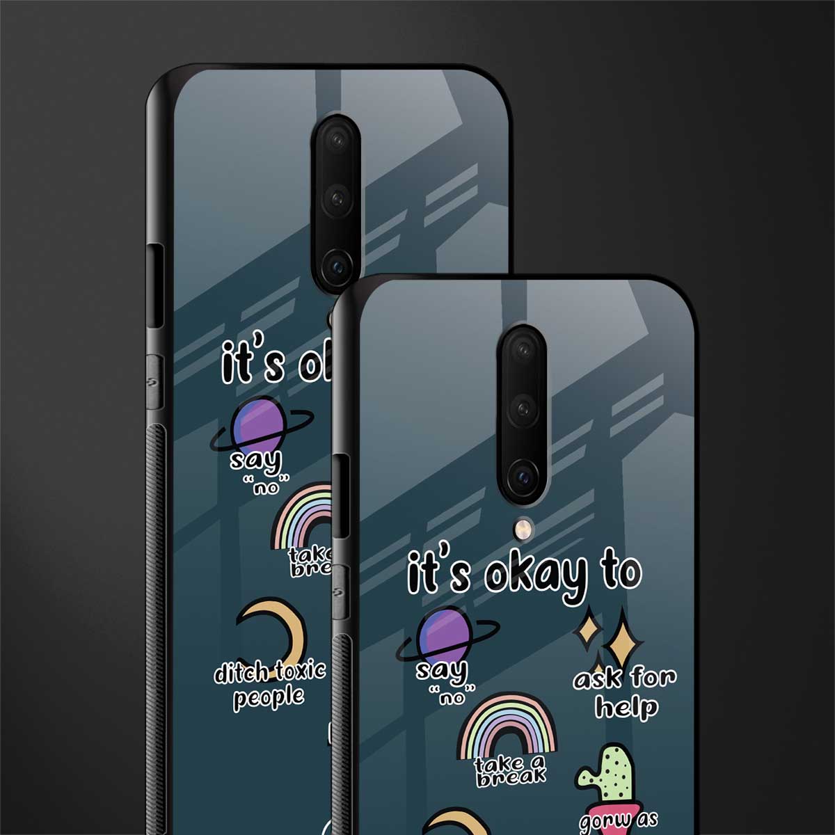 it's okay glass case for oneplus 7 pro image-2