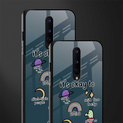 it's okay glass case for oneplus 8 image-2