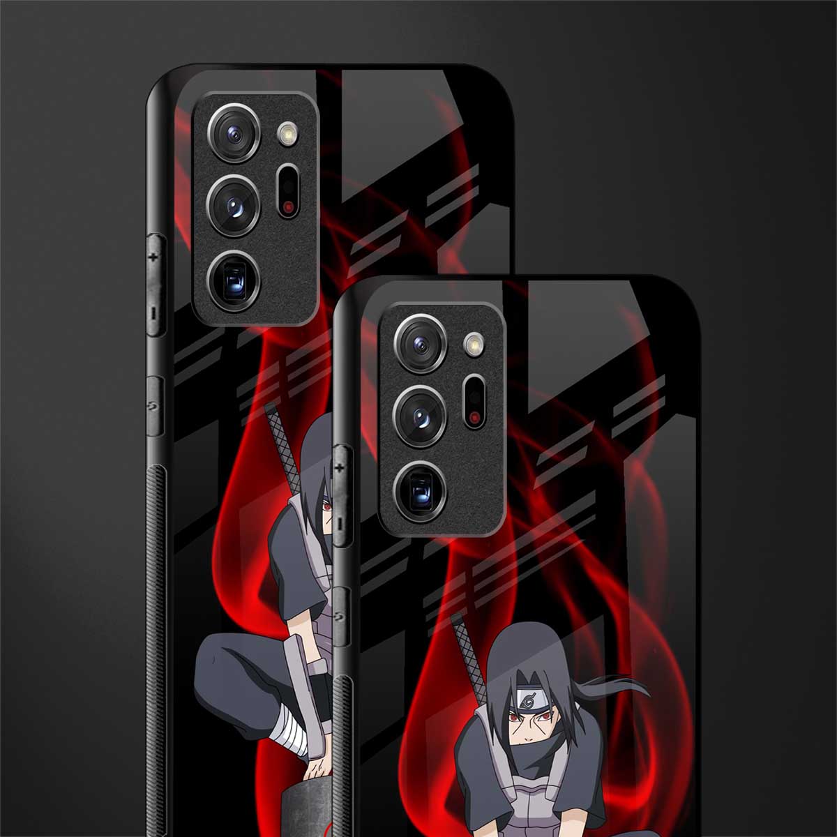 itachi uchiha glass case for samsung galaxy note 20 ultra 5g image-2