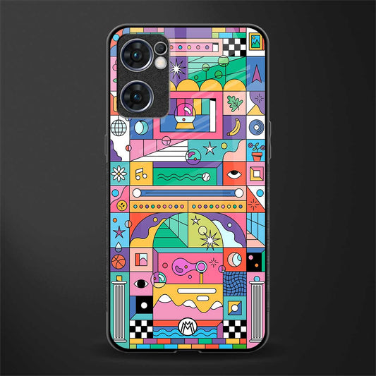 jamie's illustration glass case for oppo reno7 5g image