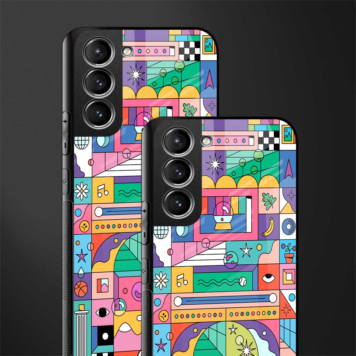 jamie's illustration glass case for samsung galaxy s22 5g image-2