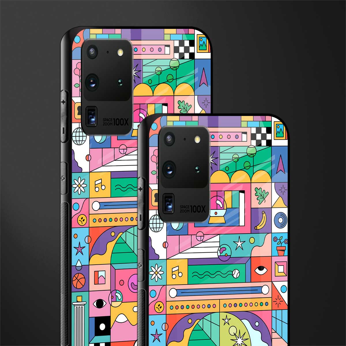 jamie's illustration glass case for samsung galaxy s20 ultra image-2