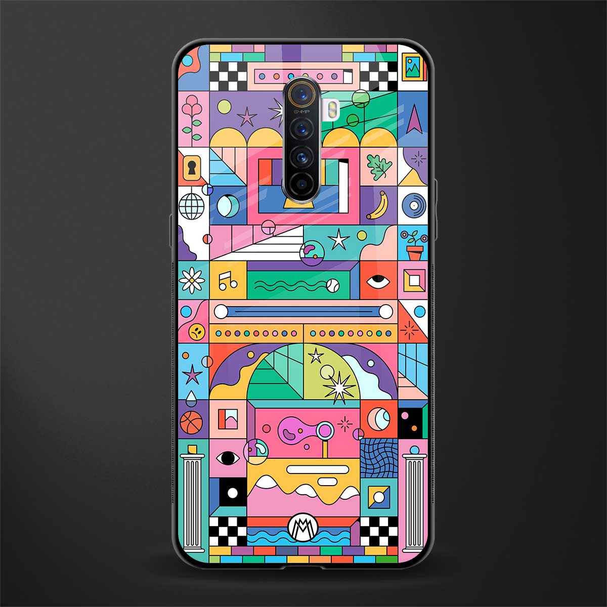 jamie's illustration glass case for realme x2 pro image