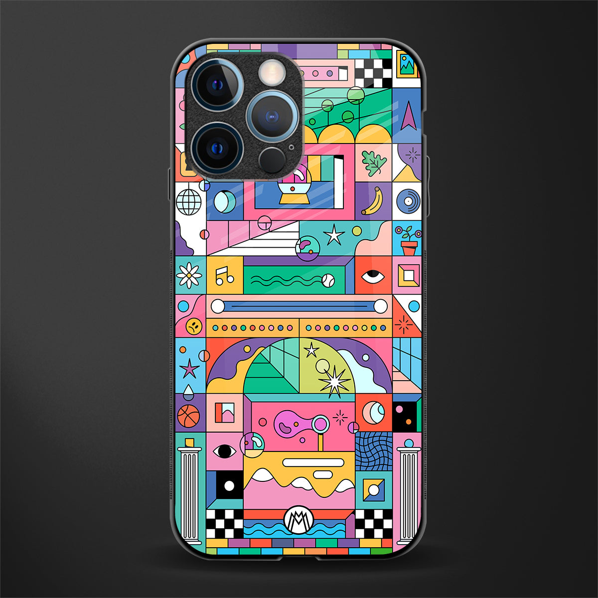 jamie's illustration glass case for iphone 12 pro image