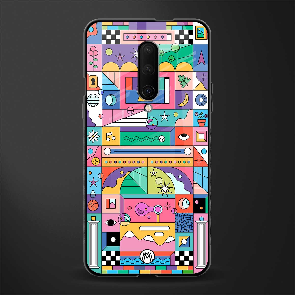 jamie's illustration glass case for oneplus 7 pro image