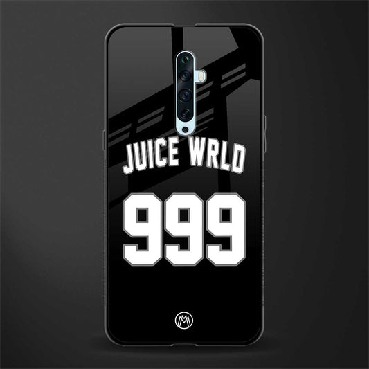 juice wrld 999 glass case for oppo reno 2f image