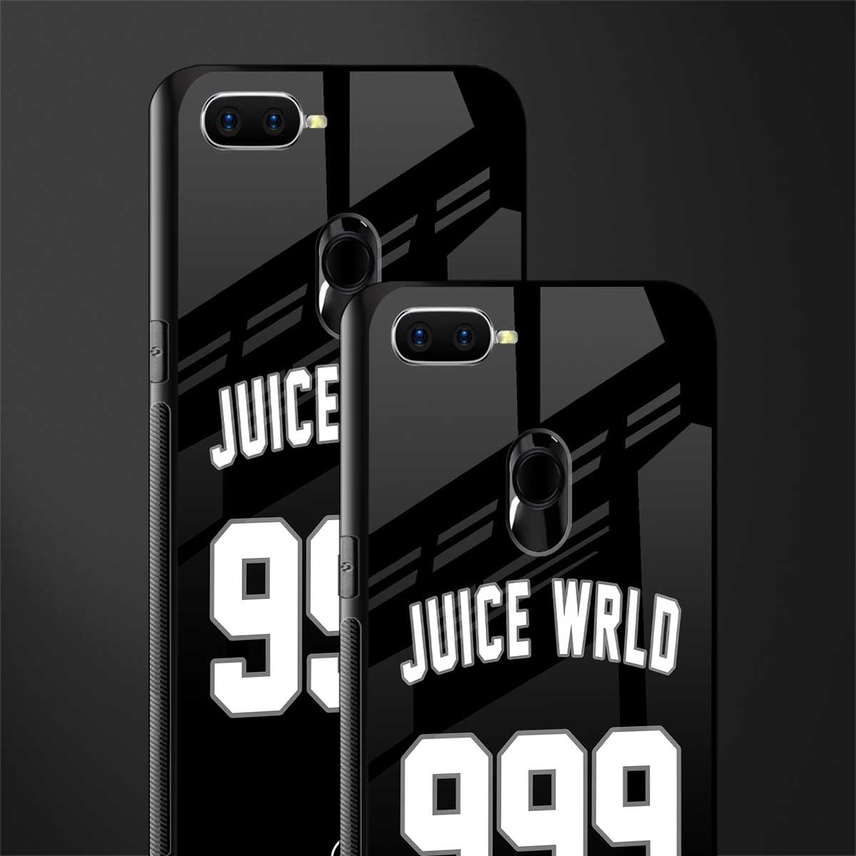 juice wrld 999 glass case for oppo a7 image-2