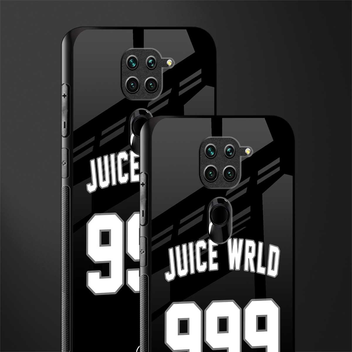 juice wrld 999 glass case for redmi note 9 image-2