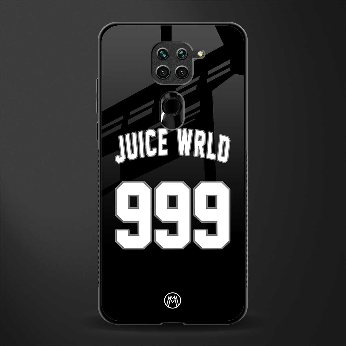 juice wrld 999 glass case for redmi note 9 image