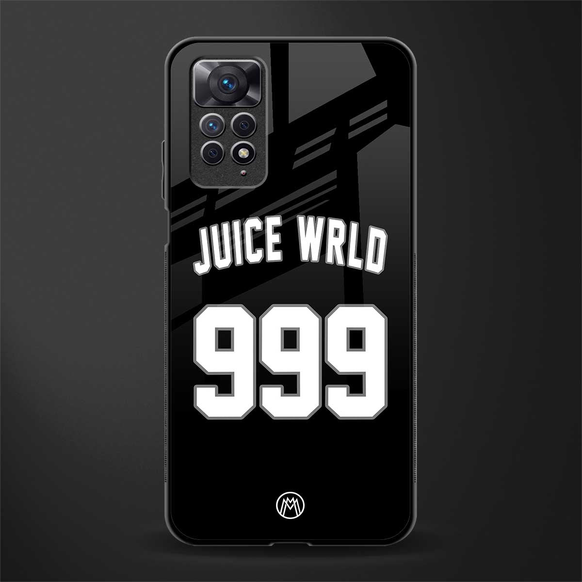 juice wrld 999 glass case for redmi note 11s image