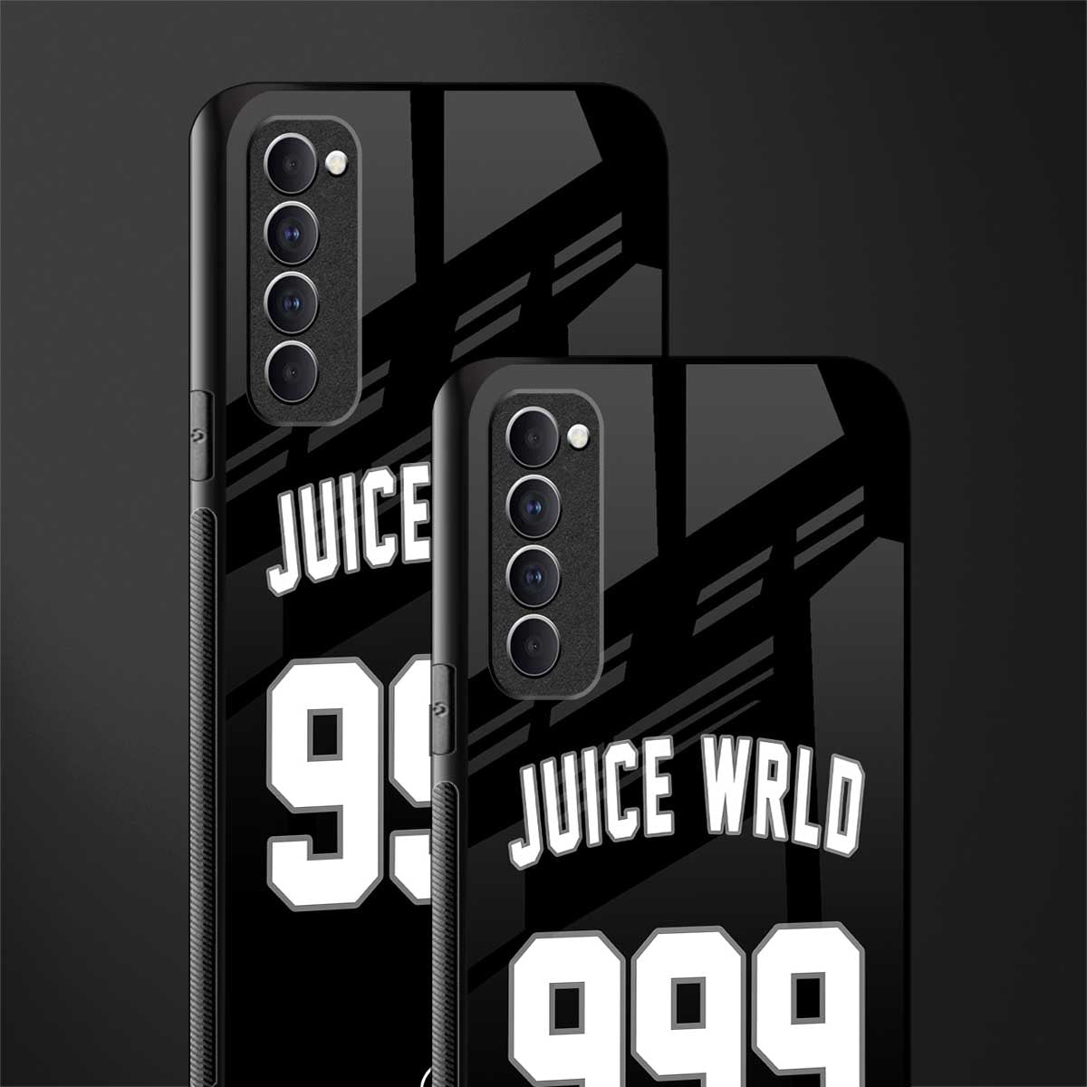 juice wrld 999 glass case for oppo reno 4 pro image-2