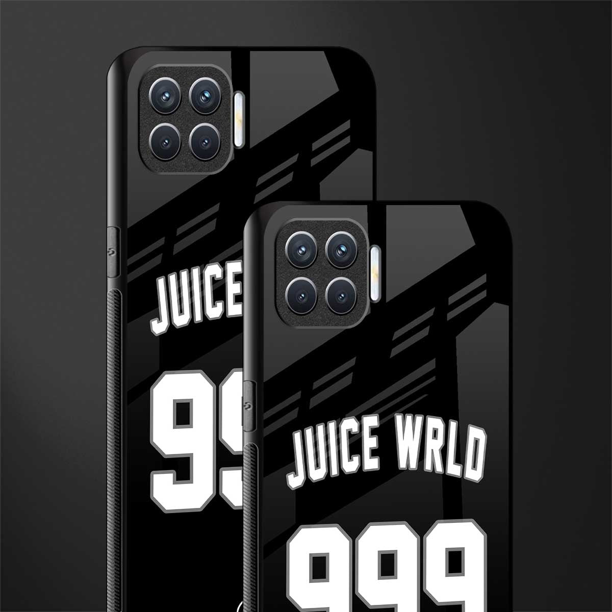 juice wrld 999 glass case for oppo f17 pro image-2