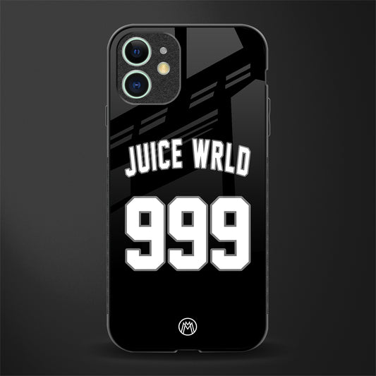 juice wrld 999 glass case for iphone 11 image