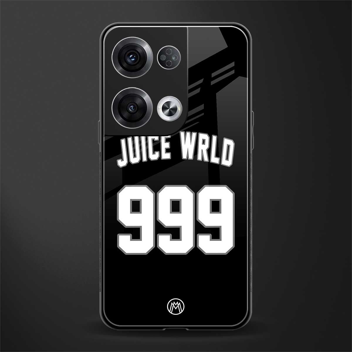 juice wrld 999 back phone cover | glass case for oppo reno 8 pro
