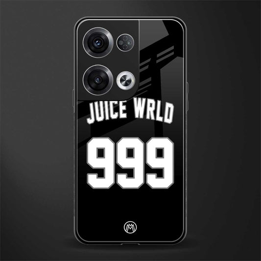 juice wrld 999 back phone cover | glass case for oppo reno 8 pro