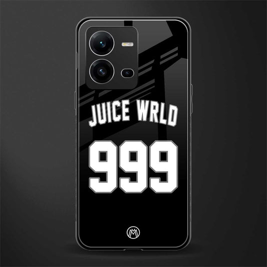 juice wrld 999 back phone cover | glass case for vivo v25-5g