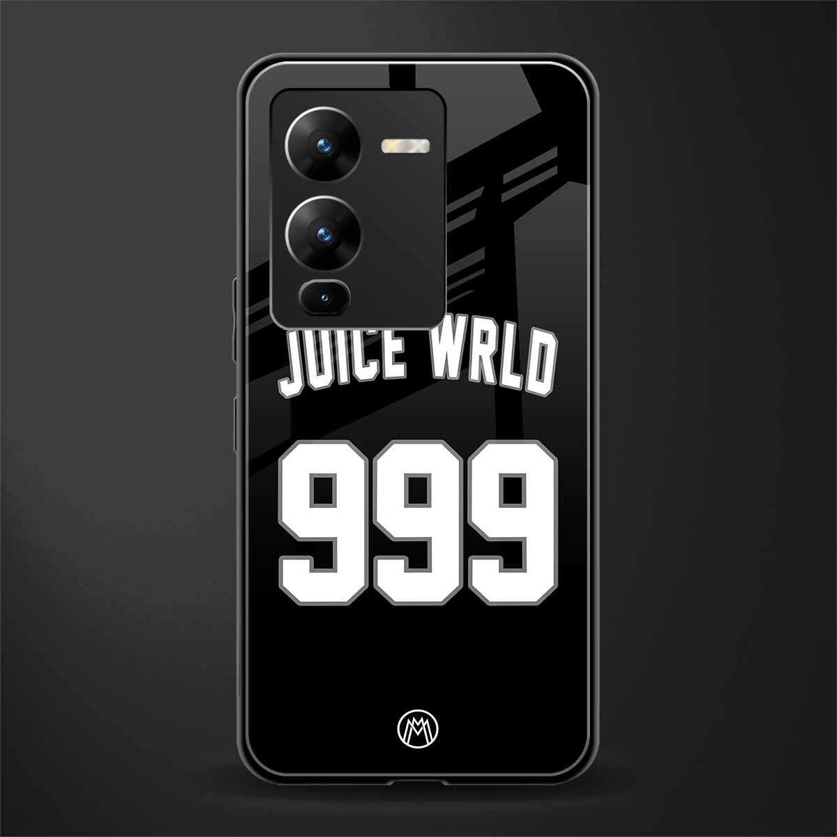 juice wrld 999 back phone cover | glass case for vivo v25 pro 5g