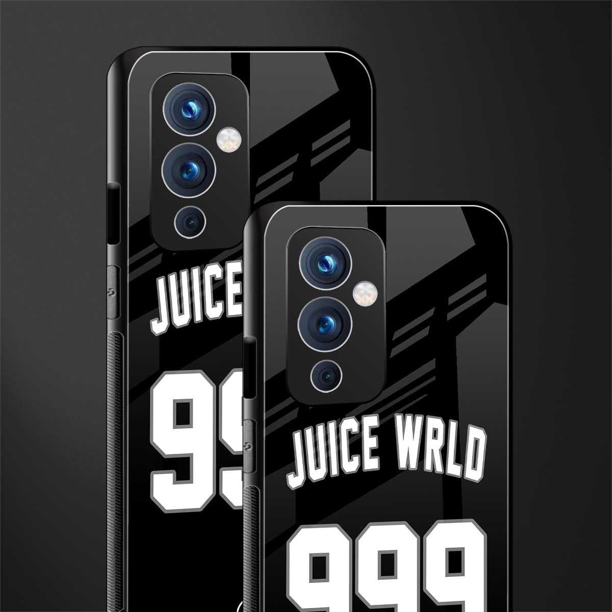 juice wrld 999 back phone cover | glass case for oneplus 9