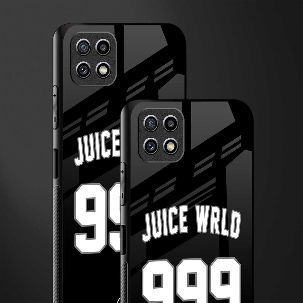 juice wrld 999 back phone cover | glass case for samsung galaxy f42