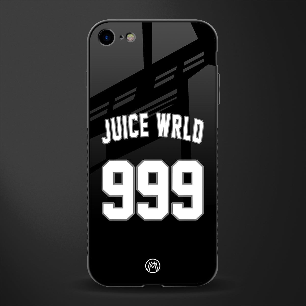 juice wrld 999 glass case for iphone 8 image