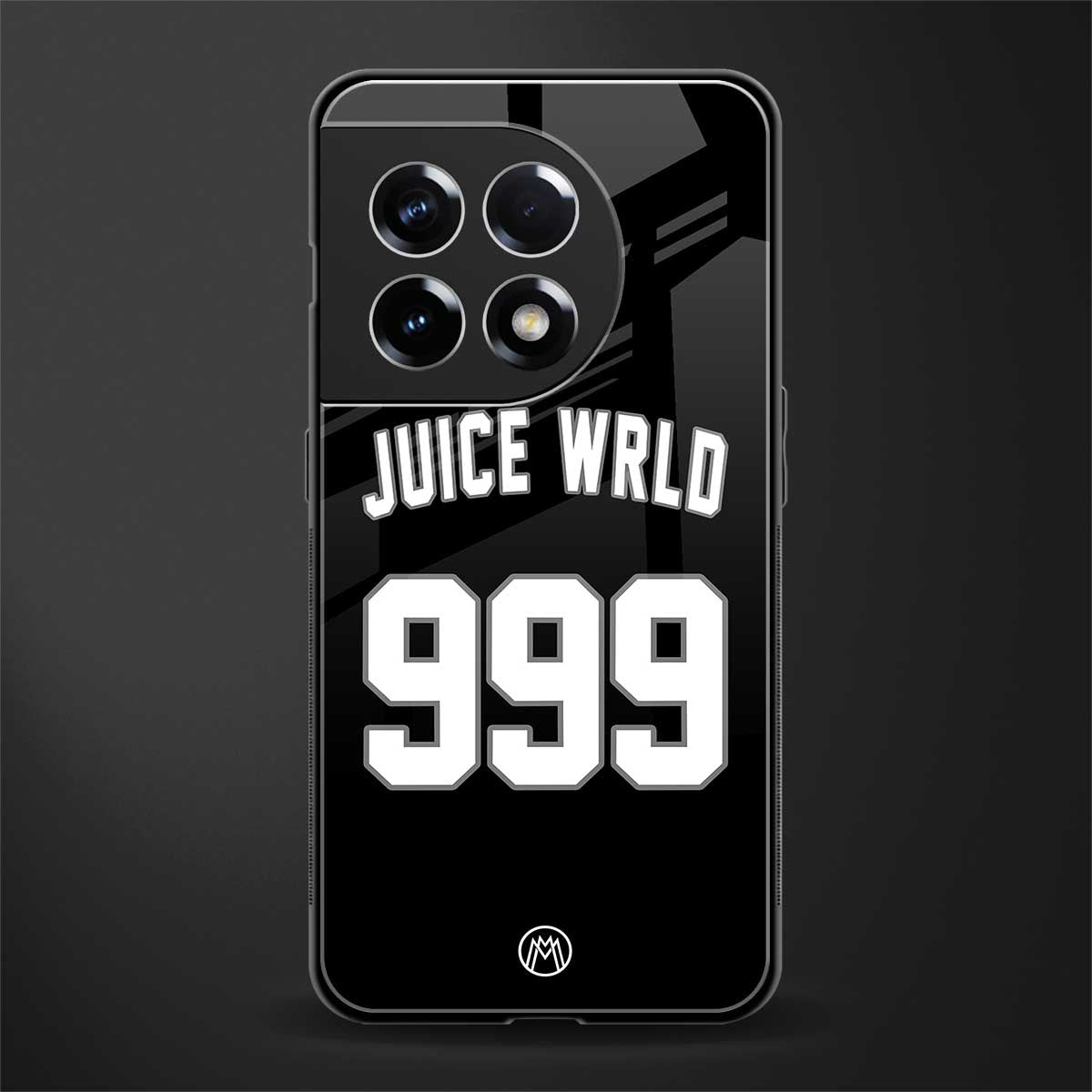 juice wrld 999 back phone cover | glass case for oneplus 11r