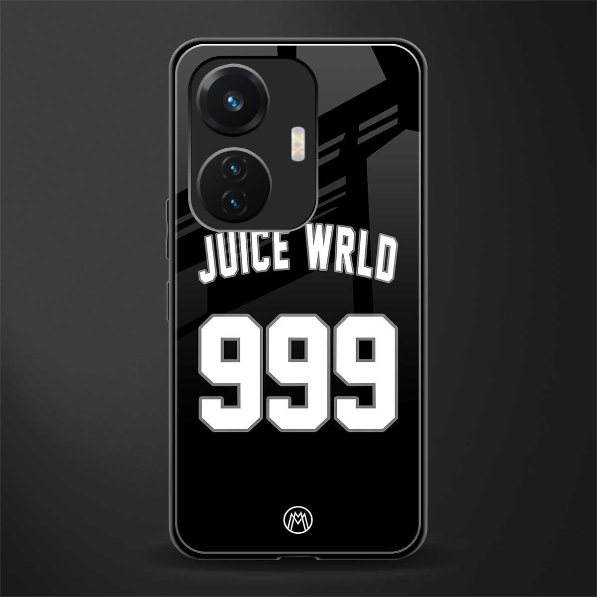 juice wrld 999 back phone cover | glass case for vivo t1 44w 4g