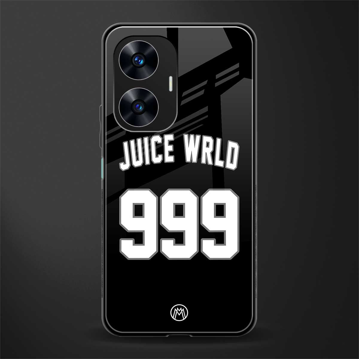 juice wrld 999 back phone cover | glass case for realme c55