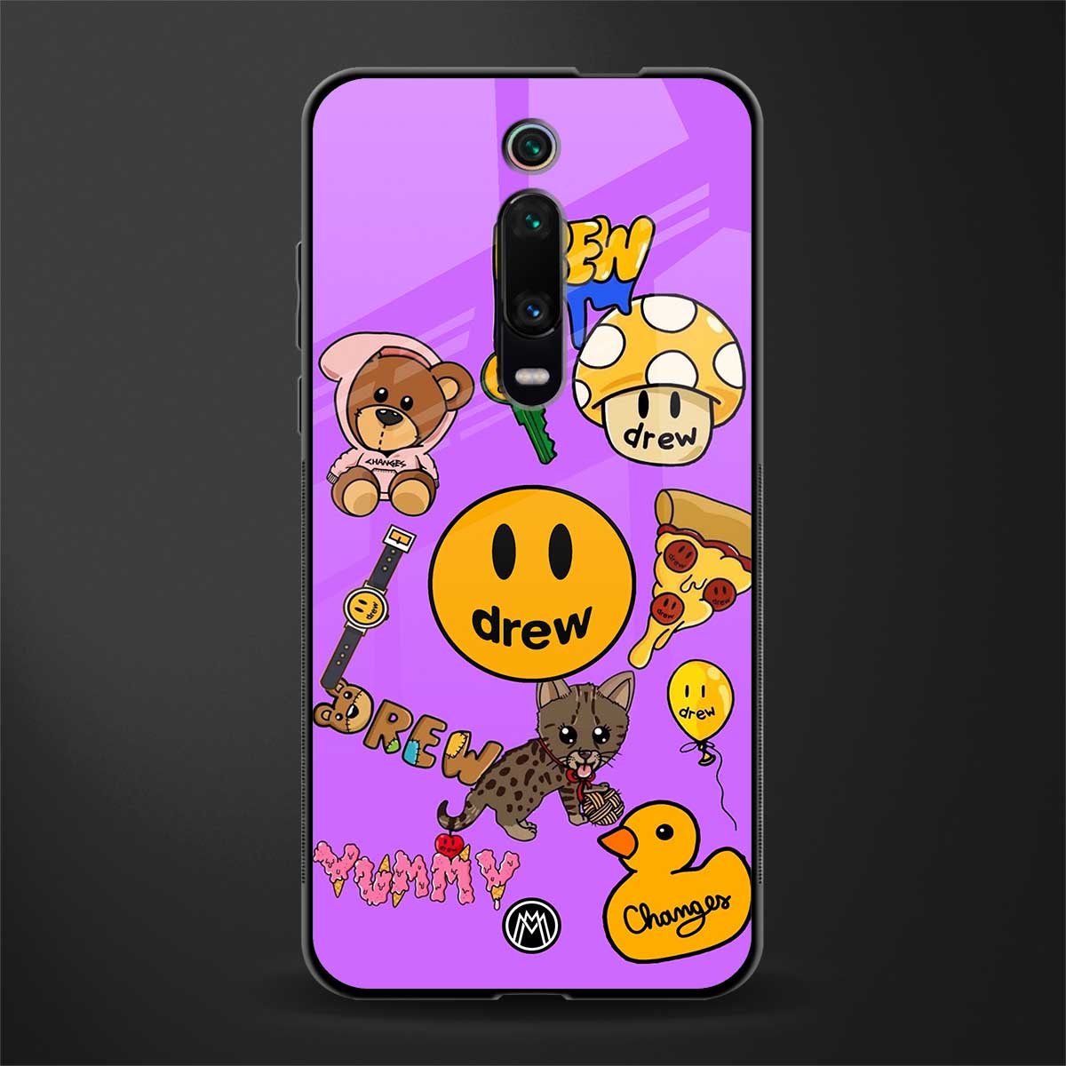justin bieber glass case for redmi k20 pro image