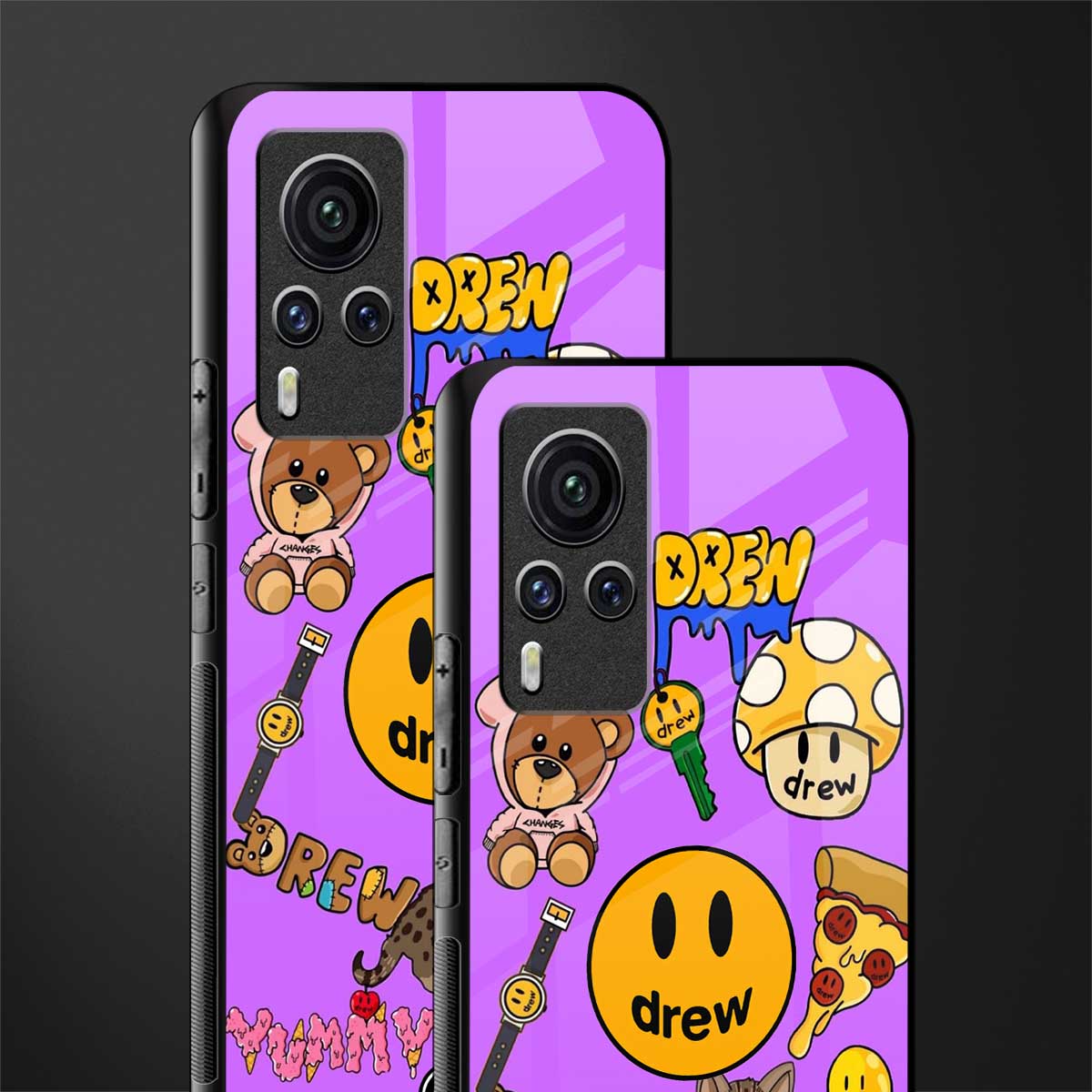 justin bieber glass case for vivo x60 pro image-2