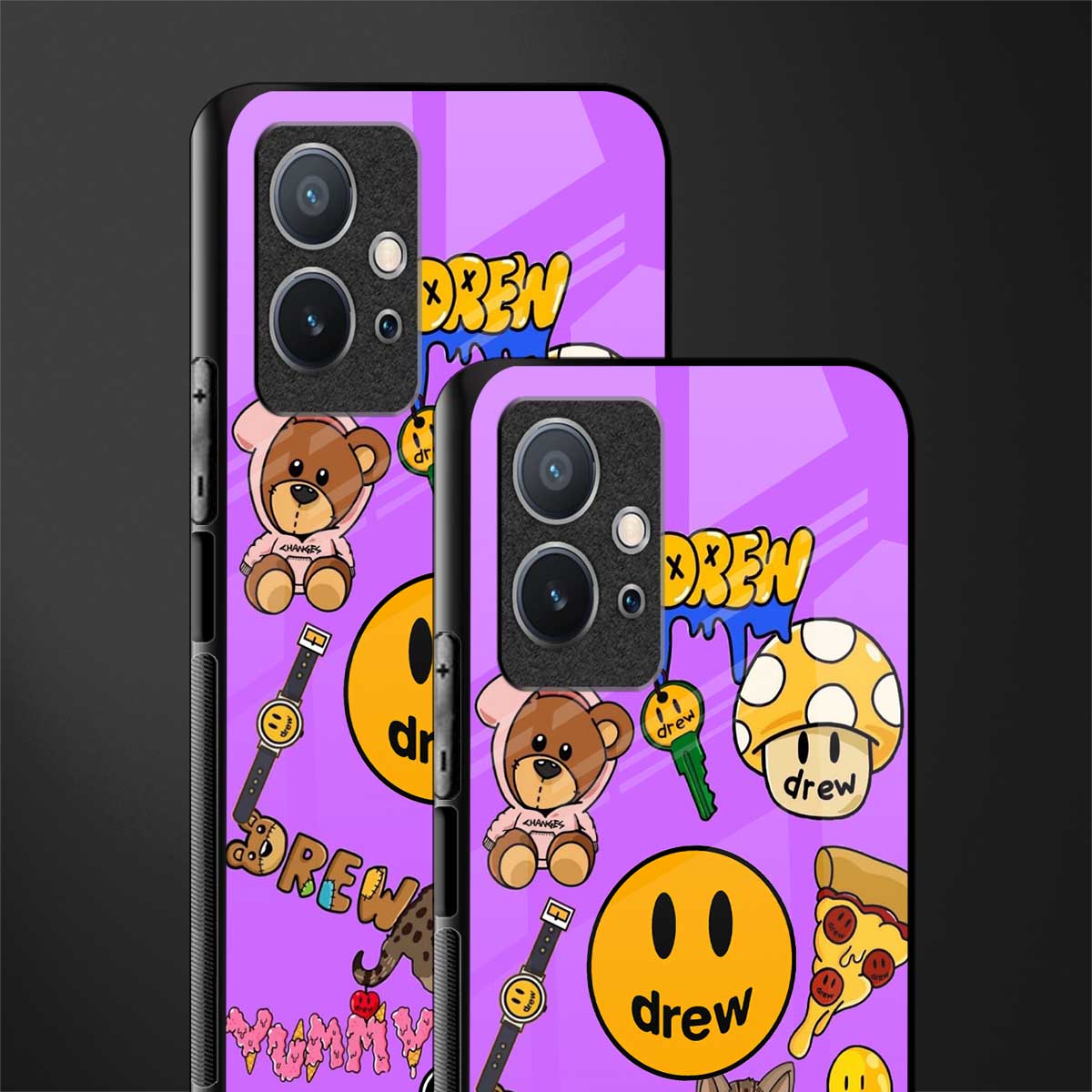justin bieber glass case for vivo y75 5g image-2