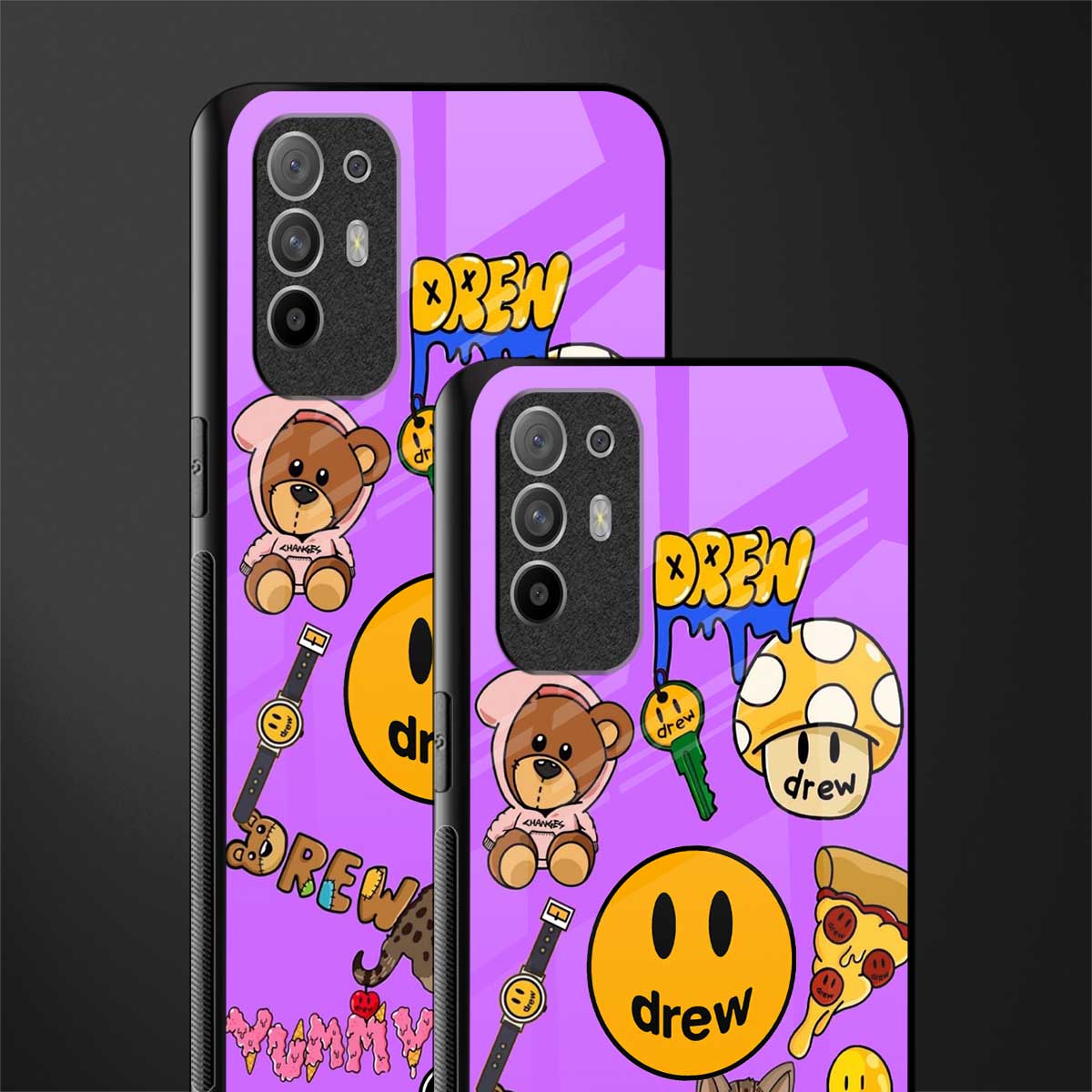 justin bieber glass case for oppo f19 pro plus image-2