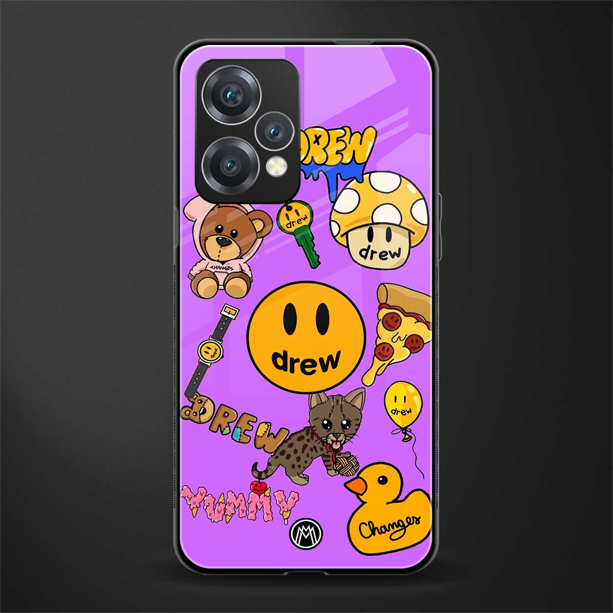 justin bieber back phone cover | glass case for oneplus nord ce 2 lite 5g