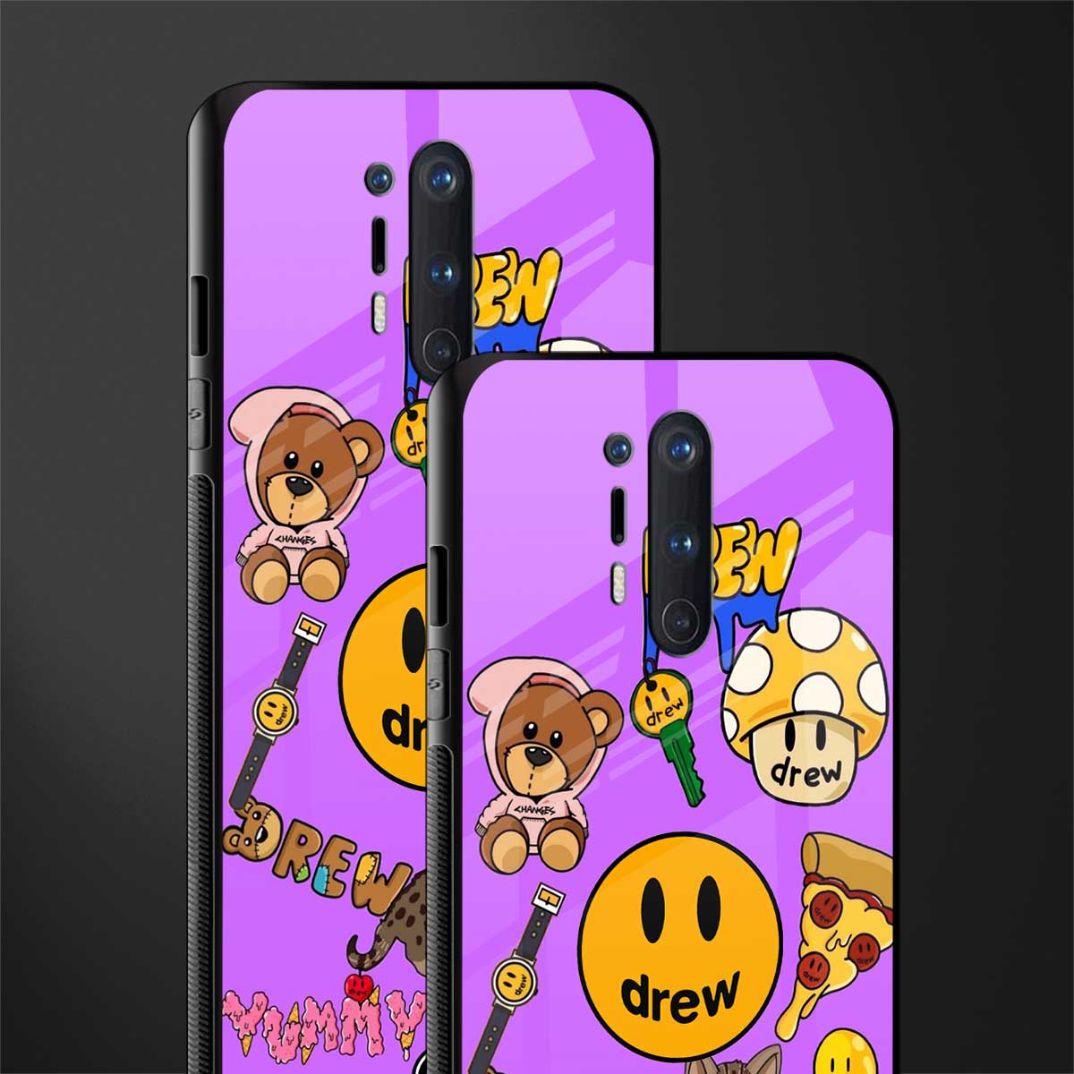 justin bieber glass case for oneplus 8 pro image-2