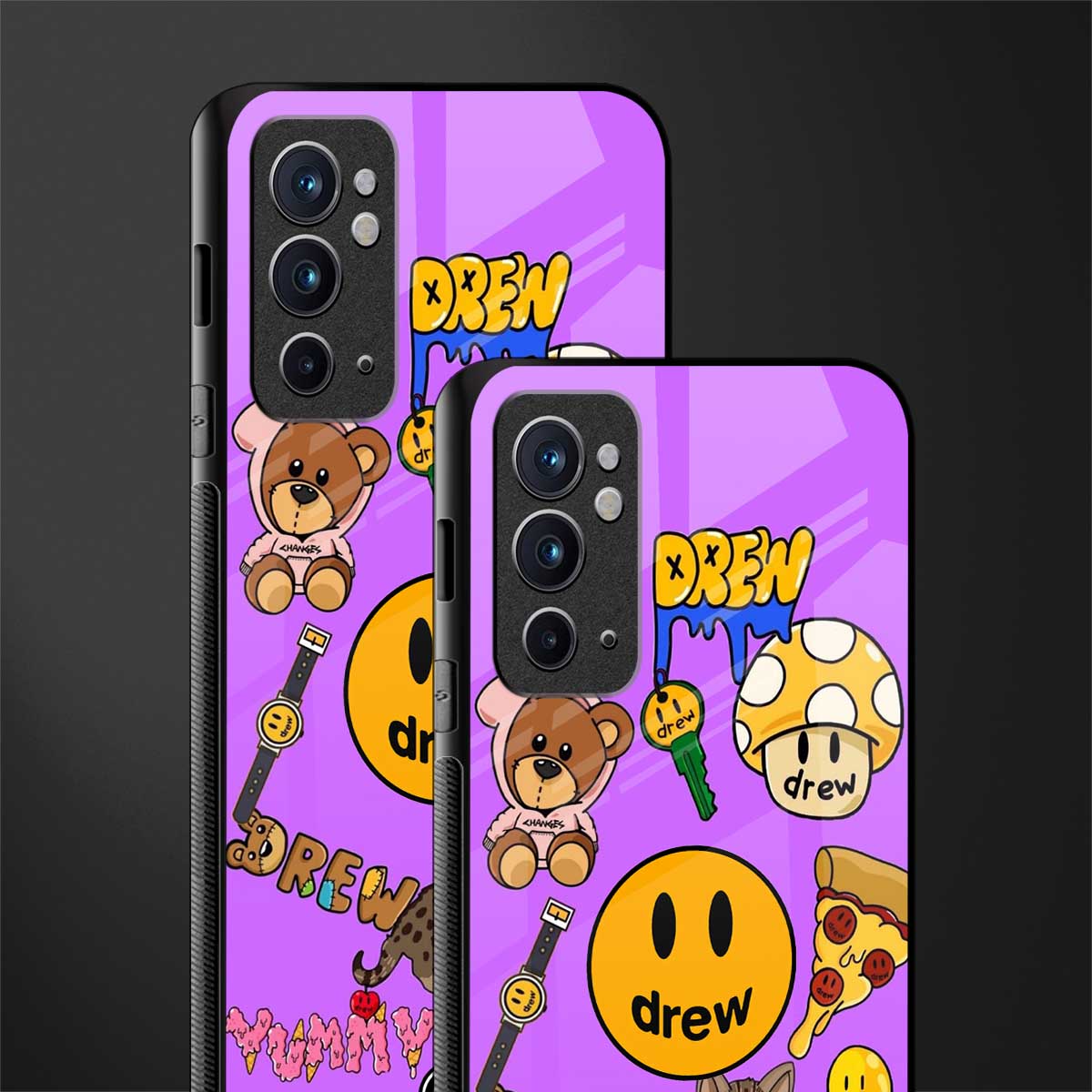 justin bieber glass case for oneplus 9rt image-2